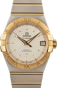 Omega Constellation 18k Yellow Gold & Stainless Steel