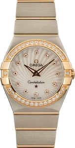 Omega Constellation 18k Red Gold & Stainless Steel