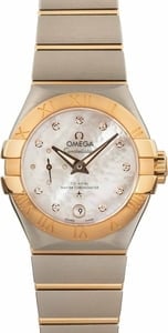 Omega Constellation Petite Second Mother of Pearl & Diamond Dial