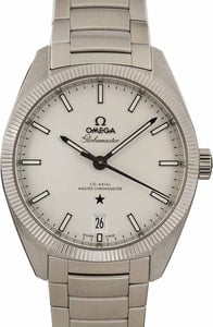 Omega Constellation Globemaster Silver Dial