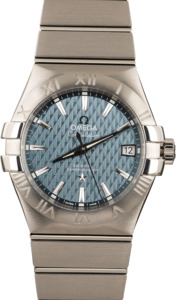 Omega Constellation Blue Dial
