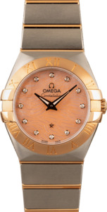 Ladies Omega Constellation Mother of Pearl Dial