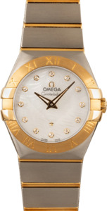Ladies Omega Constellation Diamond Dial