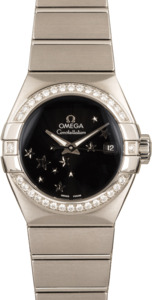 Omega Constellation Steel Diamond Bezel