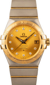 Omega Constellation Champagne Diamond Dial