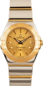 Omega Constellation Champagne Quartz