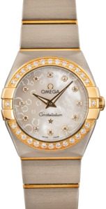 Omega Constellation Two Tone Diamond Dial