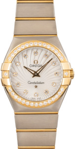 Omega Constellation Quartz Mother of Pearl Dial