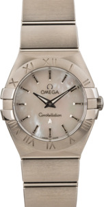 Omega Constellation Mother of Pearl Quartz