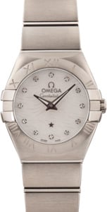 Omega Constellation Diamond Dial Quartz