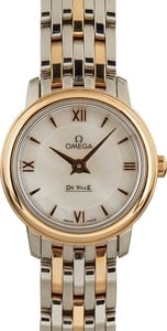 Omega De Ville Red Gold on Steel