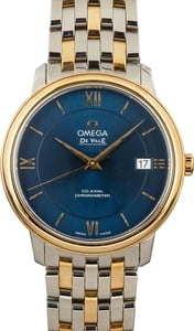 Ladies Omega De Ville Prestige Blue Dial