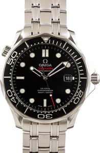 Used Omega Black Dial Seamaster Diver 300M