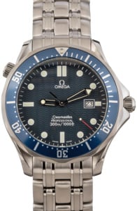 Pre-Owned Omega Seamaster Pro 300M Blue Wave Dial