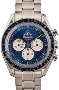 Omega Speedmaster 42MM Stainless Steel Blue Dial, Omega Box (2005)