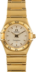 Pre-Owned Ladies Omega Constellation Yellow Gold