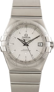 Pre-Owned Omega Constellation Embossed Lozenge Pattern