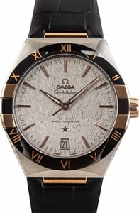 Omega Constellation Rhodium Grey Dial