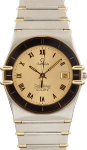 Pre-Owned Omega Constellation Champagne Roman Dial