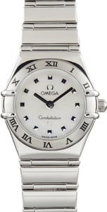 Used Stainless Steel Omega Mother of Pearl Constellation