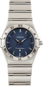 Used Omega Constellation Stainless Steel Grey Dial