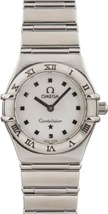 Pre-owned Omega Constellation Quartz Mother Of Pearl Dial