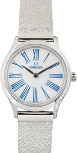 Pre-Owned Stainless Steel Omega De Ville Mini Tresor