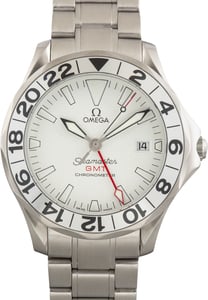 Used Stainless Steel Omega Seamaster Great White