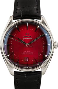 Omega Seamaster Boutique Editions Red Dial