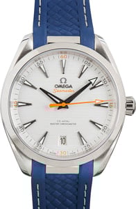 Used Omega Seamaster Aqua Terra 150M Steel on Rubber Strap