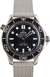183296 Men's Omega Seamaster Diver 300M Black