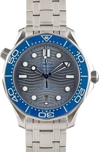 Omega Seamaster Steel Diver 300M Grey Wave Dial