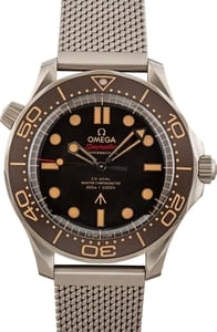 Pre-owned Omega Seamaster 007 Edition Titanium