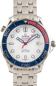 Pre-owned Omega Seamaster Commander's Watch Stainless Steel
