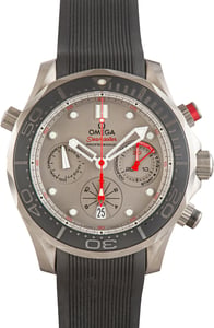 Pre-Owned Omega Seamaster ETNZ Titanium on Rubber Strap