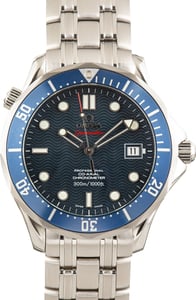 Used Omega Seamaster Diver 300M James Bond Blue Dial