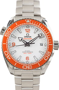 Used Orange Bezel Omega Seamaster Planet Ocean 600M