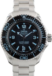 Used Summer Blue Dial Seamaster Planet Ocean 6000M
