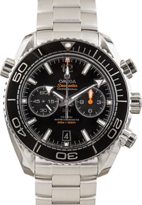 Used Steel Omega Seamaster Planet Ocean Black Dial