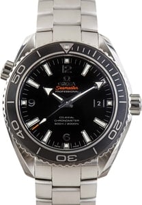 Omega Seamaster Steel Planet Ocean Black Dial