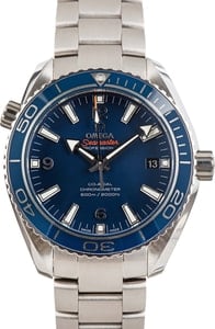 Omega Seamaster Blue Dial Planet Ocean 600M Titanium