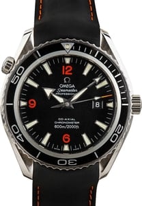 Pre-owned Omega Seamaster Planet Ocean 45.5MM Stainless Steel