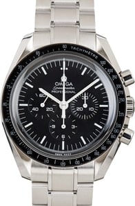 Mens Omega Speedmaster Moonwatch Professional Black Dial