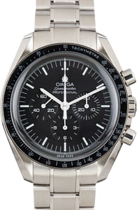 Pre-Owned Omega Speedmaster Black Dial Moonwatch Professional 42MM Steel