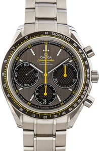 Pre-Owned Grey Chronograph Dial Omega Speedmaster Racing