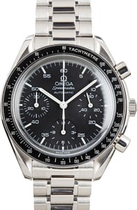 Used Omega Speedmaster Reduced Ref 3510.50.00 Black Dial