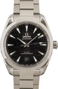 Pre-Owned Omega Seamaster Black Dial