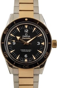 Omega Seamaster 300 Stainless Steel & 18k Yellow Gold