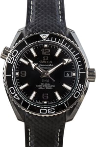 Pre-Owned Black Ceramic Omega Seamaster Planet Ocean 600M