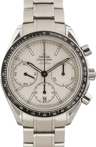 Pre-Owned Silver Dial Omega Speedmaster Racing